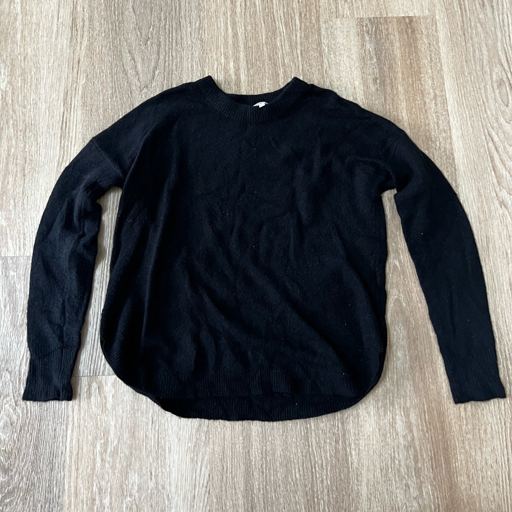 Madewell Women’s‎ Black Alpaca Wool Sweater Size XXS